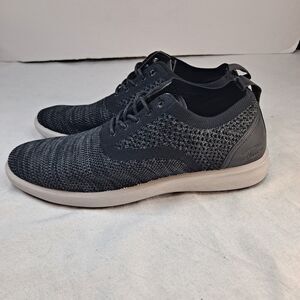 G.H. Bass & Co. Connor KT Oxford Mens Gray Black Casual Knit Shoes Size 9